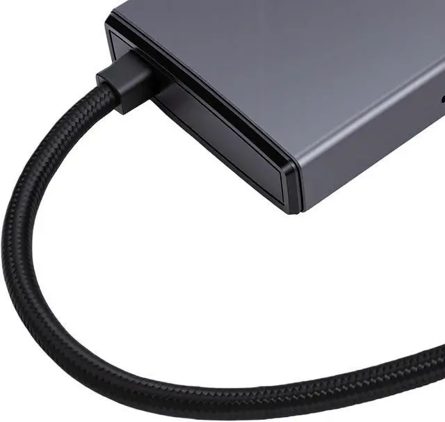 Alt view image 7 of 7 - Zunate 5 in 1 USB C Hub Adapter with 10Gbps Data Transfer Speed for Photography Enthusiasts - Portable Aluminum Multi Card Reader