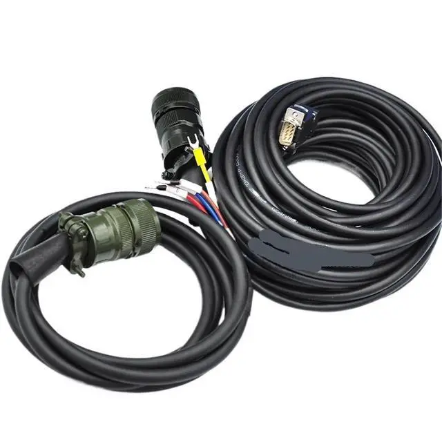 Alt view image 2 of 4 - IS600P Servo Motor Encoder Connection Cable with Connector S6-L-P01-3.0 S6-L-P01-5.0 S6-L-P01-10.0 Cable(5M,Drag Chain Type)