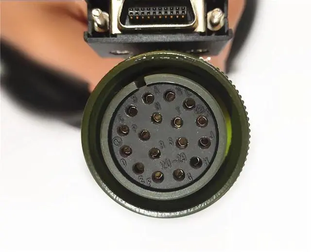 Alt view image 2 of 3 - 1PCS MR-JHSCBL5M-L/H 3Meters 8M 10M Suitable for J2S Servo High Power Motor Encoder Wire E-Chain Drive Cable(-H (High Flexible),5m)