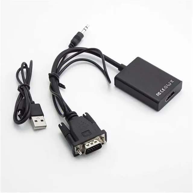 Alt view image 2 of 4 - 1080P Full to Compatible Converter Cord Output Adapter for to Projector E4