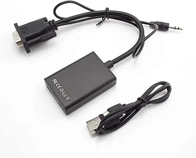Alt view image 4 of 4 - 1080P Full to Compatible Converter Cord Output Adapter for to Projector E4