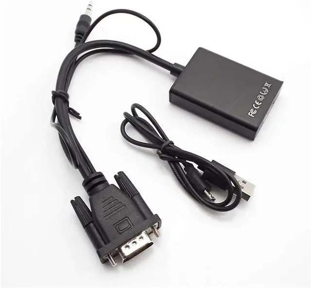 Alt view image 3 of 4 - 1080P Full to Compatible Converter Cord Output Adapter for to Projector E4