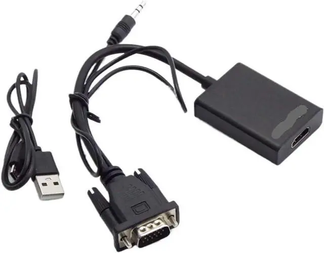 Main image of 1080P Full HD V/GA to HDMI-Compatible Converter Cord Output Adapter for PC to HDTV Projector C3