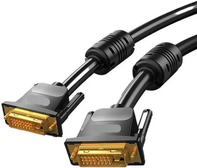 Main image of Cable Male to Male DVI to DVI 24+1 Video Cable 1080P 2K Dual(1.5m)