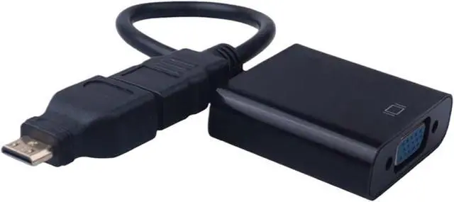 Alt view image 5 of 7 - M;ic/ro HDMI-Compatible to V/GA Adaptor Adapter to Female Built-in 1080p Converter for P;S/4 TV(Type B)