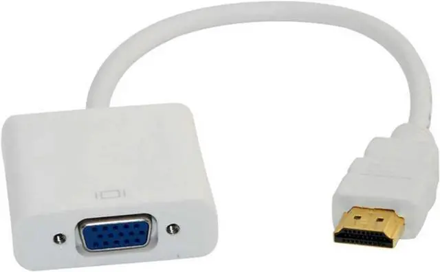 Alt view image 5 of 5 - 30PCS HDMI-Compatible to V/GA Converter Cord with Port(White)