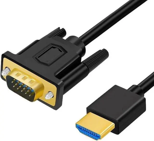 Main image of USB HDMI to VGA Cable, HDMI to VGA (Rotary) Supports 1080P(300CM)