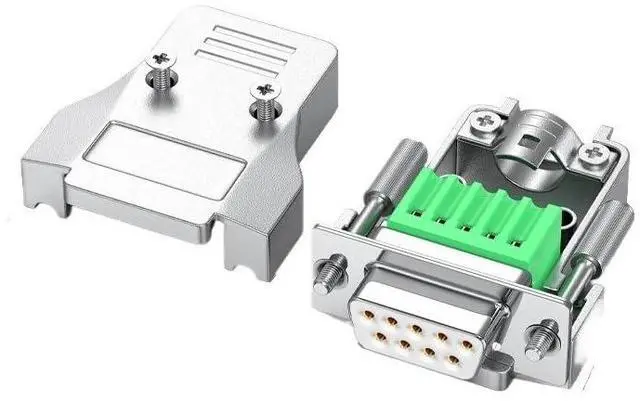 Main image of Mi ni DB9 485/422 Solderless Joint Male Female Connector Upgraded 9Pin RS232 Serial Port Adapter All Plug(Female-Solid Pin)