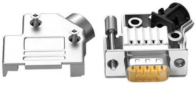 Alt view image 2 of 3 - Mi ni DB9 485/422 Solderless Joint Male Female Connector Upgraded 9Pin RS232 Serial Port Adapter All Plug(Female-Solid Pin)