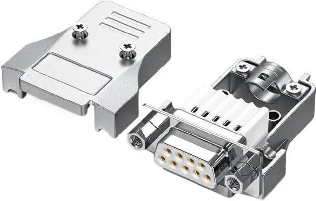 Main image of MI /*NI DB9 Solderless Joint 9Pin Male Female Connector Upgraded RS232 Serial Port Adapter 485/422 all Plug Industrial Grade(Female -Solid Pin-N)