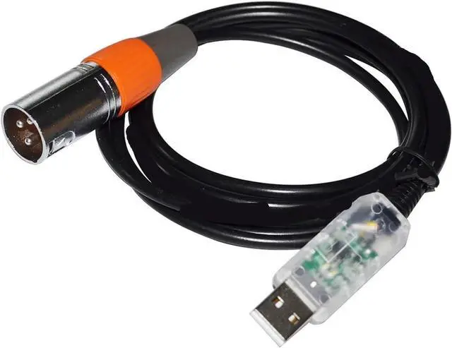 Alt view image 3 of 6 - F&T>D*I FT232RL USB to XLR 3PIN Male Adapter Converter RS485 Serial Cable for MARANI Audio Processing Device DPA-A DPA240P DPA260P(8M,Color D)