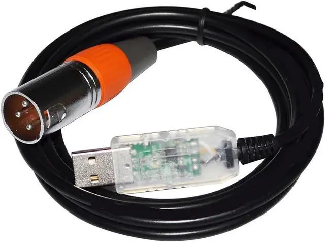 Alt view image 5 of 6 - F&T>D*I FT232RL USB to XLR 3PIN Male Adapter Converter RS485 Serial Cable for MARANI Audio Processing Device DPA-A DPA240P DPA260P(8M,Color D)