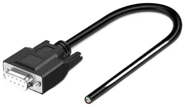 Main image of DB9 DB15 DB25 Connector Cable 24AWG 9/15/25 Pin Signal Line Male Female RS232 Serial Port Plug Shielded Data Wire(DB9 Female,5M)