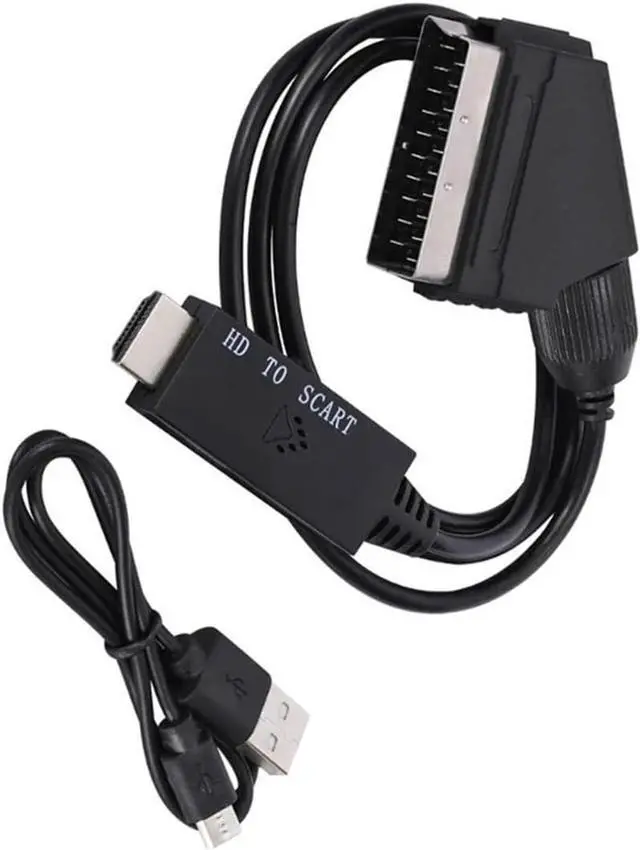 Main image of Display Conversion Line to Scart Adapter Converter Compatible for HDMI-Compatible 1.3 Monitor Conversion Cable