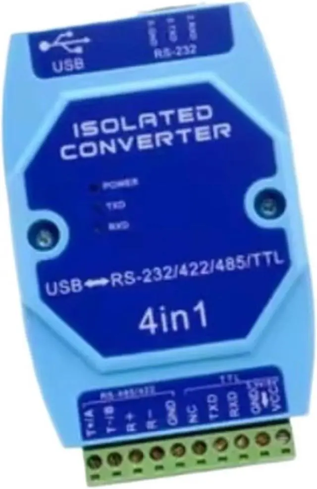 Main image of Optically Isolated USB to RS485/422/232 Interface Industrial Grade Protection USB to Serial Converter(4 in 1)