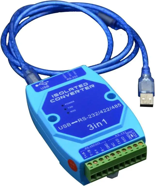 Alt view image 2 of 5 - Optically Isolated USB to RS485/422/232 Interface Industrial Grade Protection USB to Serial Converter(4 in 1)