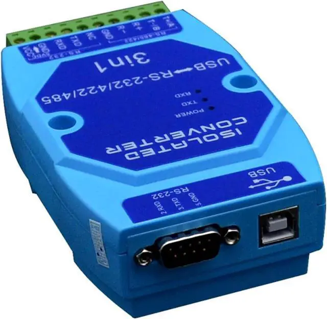 Alt view image 3 of 5 - Optically Isolated USB to RS485/422/232 Interface Industrial Grade Protection USB to Serial Converter(4 in 1)