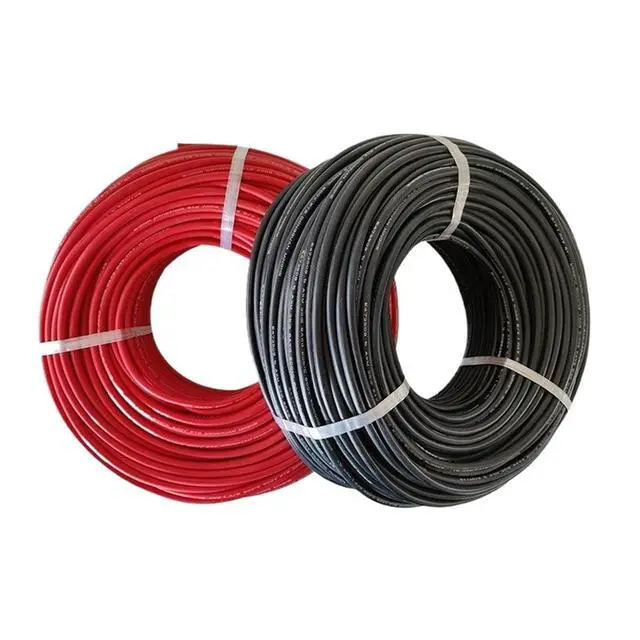 Alt view image 2 of 6 - 1500V 4mm2 6mm2 12/10 AWG Solar Cable Photovoltaic Wire Red+Black Cable Tinned Copper XLPE Jacket for PV Panels TUV Certifiction(10m red Black 6mm2)