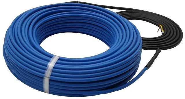 Main image of 10w/m 5~50m Warm Floor Wire Driveway Snow Melting Twin-Conductor Heating Cable with Thermostat Selection Max 60C(Only Wire,15 Meters (150w))