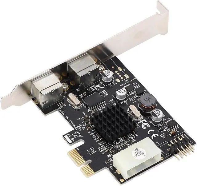 Alt view image 5 of 7 - Dpofirs PCIe to PS/2 Expansion Card, High Temperature PS/2 Mouse Expansion Card
