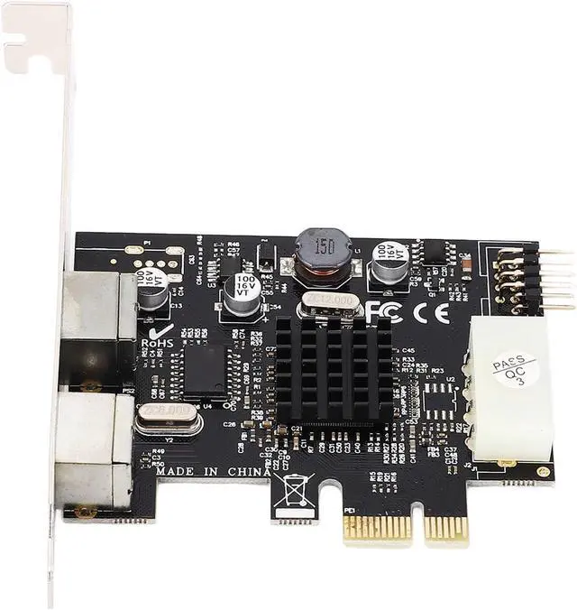 Alt view image 6 of 7 - Dpofirs PCIe to PS/2 Expansion Card, High Temperature PS/2 Mouse Expansion Card
