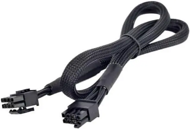 Main image of Wen ST 8Pin to 4+4Pin CPU Power Cable for GX-1300, GX-1000, GX-850, GX-750, GX-650 Gold Modular Power, Sleeved Net 60 CM