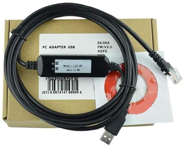 Main image of Suitable Electric Cylinder Driver Debugging Cable Programming line LEC-W2 Download line LEC-W1