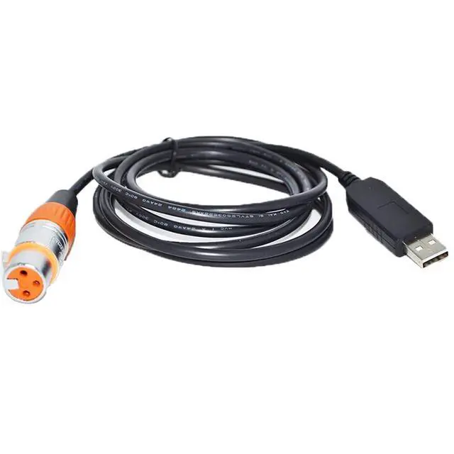 Alt view image 3 of 3 - FT232RL USB to RS485 3PIN 3P DMX512 DMX 512 XLR Female Converter Cable for Freestyler Stage Controller KABLE(8M,XLR Male 2)