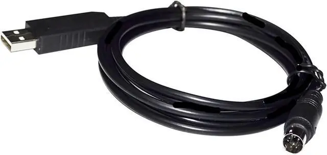 Alt view image 3 of 6 - F&T>D*I FT232RL USB to DIN 5 PIN MD5 Male Converter Serial Communication Cable for Series Touchscreen Tool Port(1.8M)