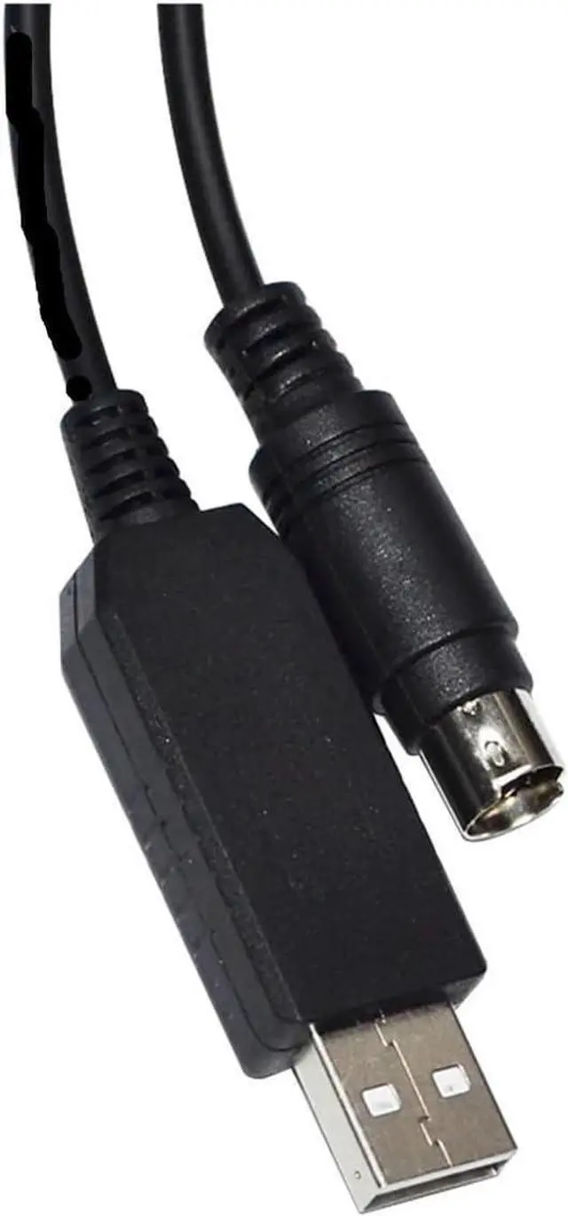 Alt view image 5 of 6 - F&T>D*I FT232RL USB to DIN 5 PIN MD5 Male Converter Serial Communication Cable for Series Touchscreen Tool Port(1.8M)