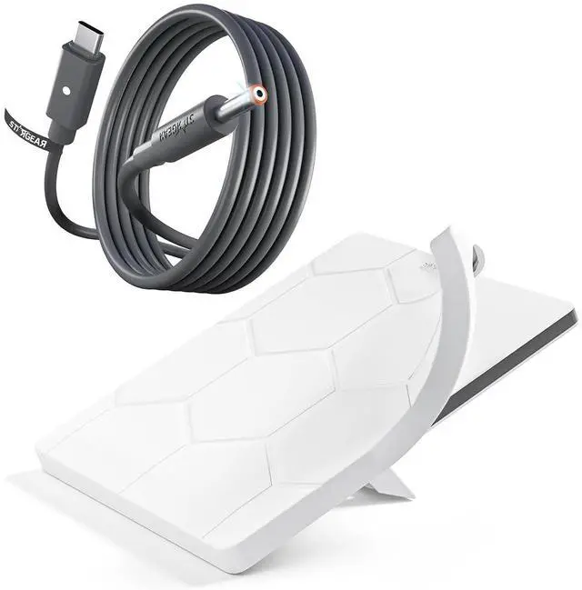 Main image of Starlink Router Mini Cable 2 Pack (1FT 6.5FT) USB C to DC Power Cable Compatible with Mini Router, Hailproof Liquid Silicone Protective Case for Starlink Satellite Dish