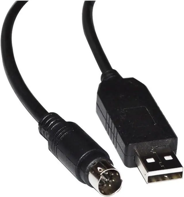 Alt view image 3 of 5 - F&T>D*I FT232RL USB to DIN 8P MD8 Adapter RS232 Serial Cable for KORG X5(D) MIDI Music Synthesizer to Host Port AG-001 for PC(1.8M)