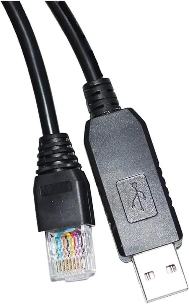 Alt view image 4 of 4 - F&T>D*I FT232RL CHIP USB to RJ45 Plug Adapter RS485 Converter Serial Communication Cable for Hybrid Solar MPPT Inverter to PC(5M)