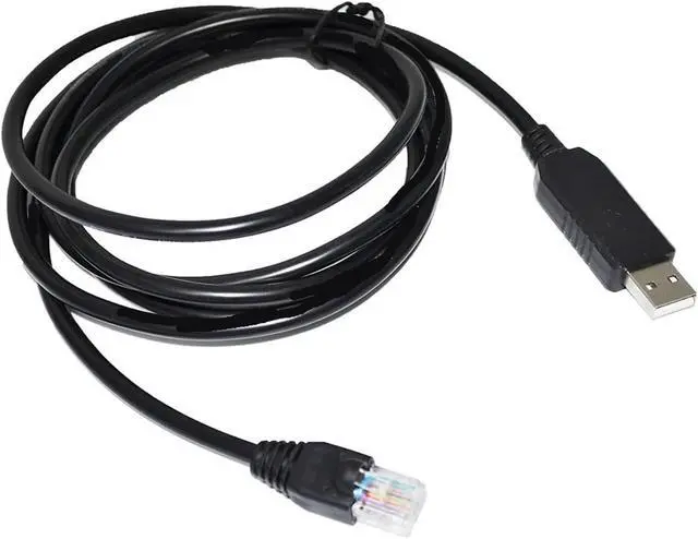 Alt view image 2 of 4 - F&T>D*I FT232RL CHIP USB to RJ45 Plug Adapter RS485 Converter Serial Communication Cable for Hybrid Solar MPPT Inverter to PC(5M)