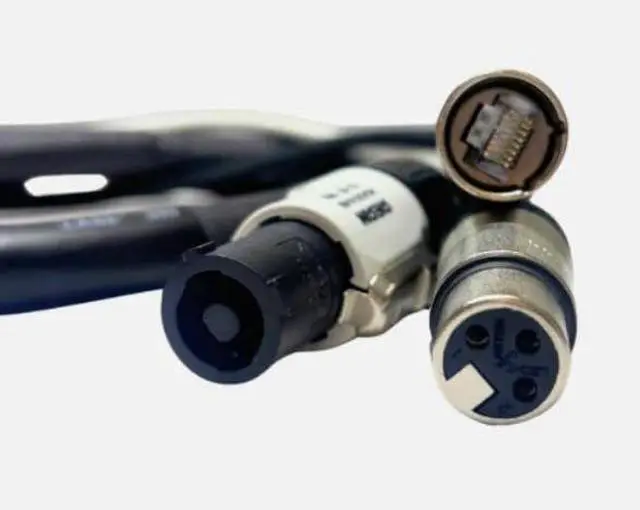 Alt view image 6 of 6 - LASE 3 Ft TRIAMESE Shielded Ethercon RJ45 CAT 6, Audio All NEUTRIK & Power Cable