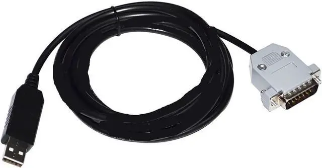 Main image of F&T>D*I FT232RL CHIP USB to RS232 / RS485 D-SUB 15 PIN DB15 Male Adapter Communication Program Cable for YOKOGAWA DD Drive DRVGIII(3M,RS485 Singal)