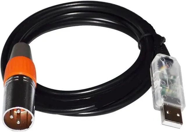 Alt view image 2 of 6 - F&T>D*I FT232RL USB to XLR 3PIN Male Adapter Converter RS485 Serial Cable for MARANI Audio Processing Device DPA-A DPA240P DPA260P(1M,Color C)