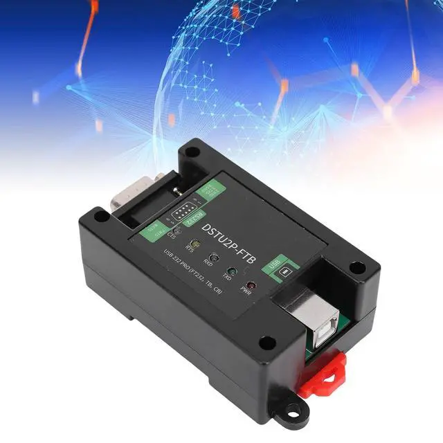 Alt view image 2 of 7 - USB to RS232 PRO Serial Adapter Module, Integrated Power Isolation Serial Converter, DB9 Male USB B Connector, for TV, HDTV, DVD