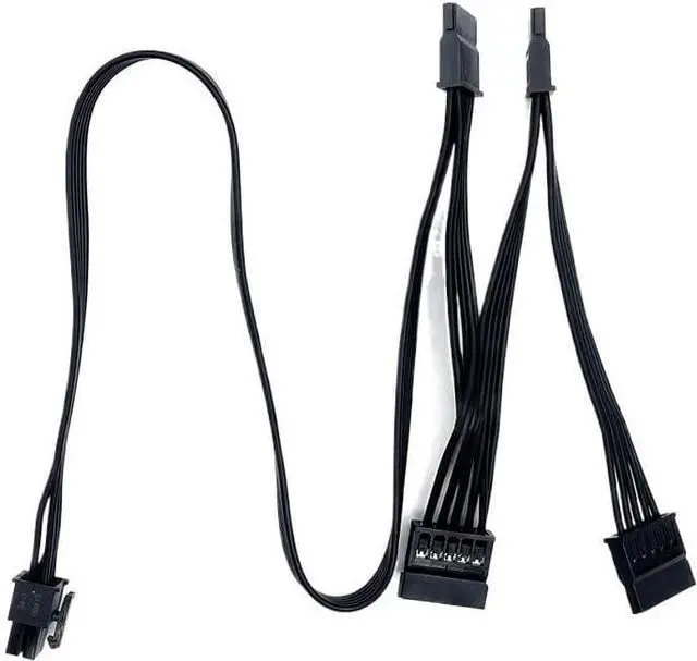 Main image of Modular Power Cable for A650GF 650W, A750GF 750W, A850GF 850W Power, PCIe 8Pin 6+2Pin, CPU 4+4Pin, SATA, IDE 4Pin(4 SATA Straight)