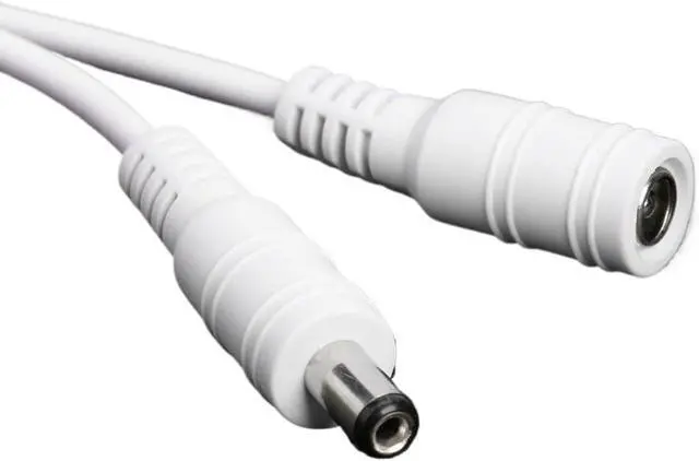 Alt view image 2 of 6 - DC 12V-24V Power Extension Cord Cable Easily Carrying 5.5x2.1mm Lightweight Gadgets Male Female Power Adapter Wire(10m)