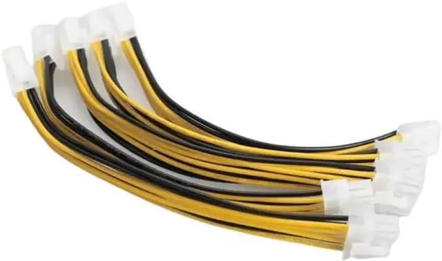Alt view image 2 of 5 - 5PCS ATX 4 Pin Male to 8 Pin Female EPS Power Cable Adapter CPU Power Supply Connector