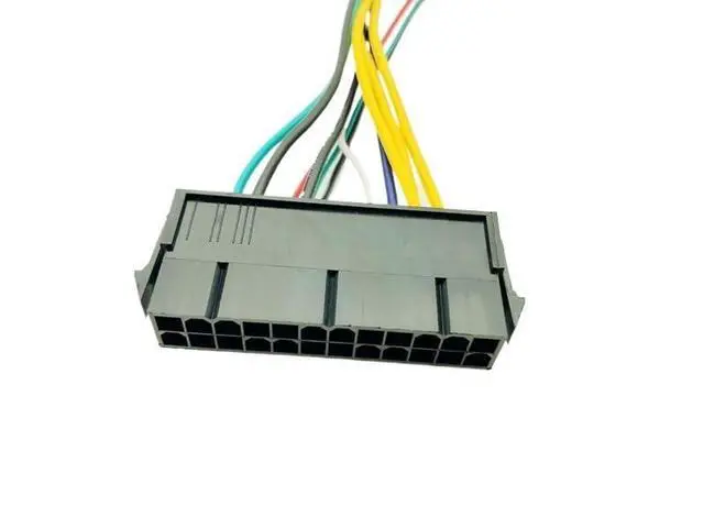Alt view image 3 of 6 - ATX 24pin to Motherboard 2-Ports 6pin Adapter PSU Power Supply Cable Cord for Z220 Z230 SFF Mainboard Server Workstation 30cm