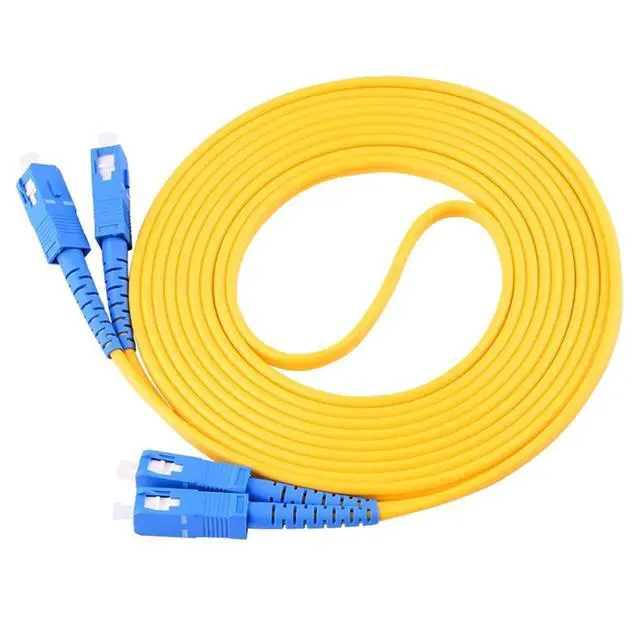 Alt view image 3 of 5 - Fiber Optic Patch Cable - Duplex Singlemode 2mm/3mm(25M,SC-SC)
