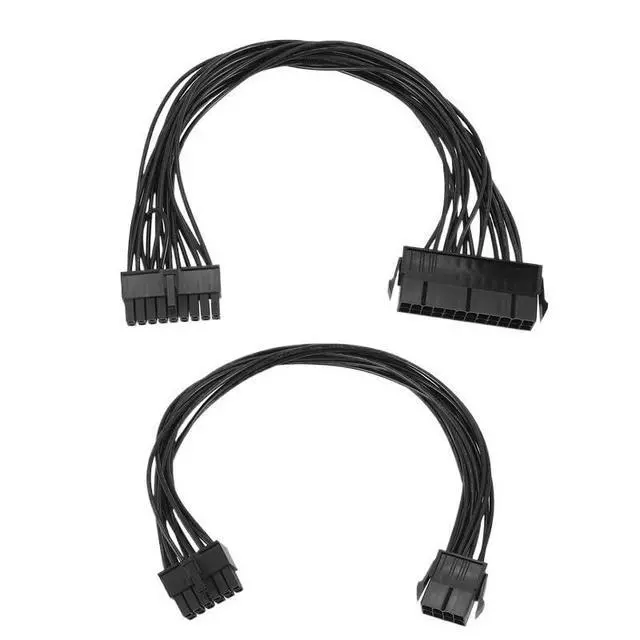 Alt view image 2 of 6 - Motherboard Power Conversion Cable 24Pin to 18Pin,Support ATX Power Supply