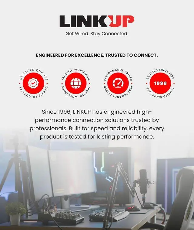 Alt view image 6 of 7 - LINKUP PCIE 5.0 Riser Cable | for Vertical GPU Mount | Left Angle | Graphics Card GPU Ready | Usable with PCIe 4.0 & RX 9070/ RTX5090 | 50cm (Total Length: 54cm)