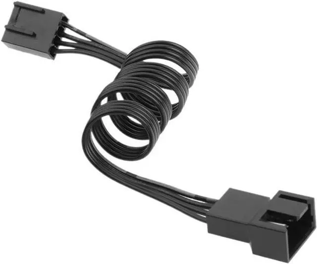 Alt view image 3 of 6 - 25cm Motherboard 4Pin Female to PWM Fan 4Pin Male Power Extension Cable 1-10PCS(8PCS)
