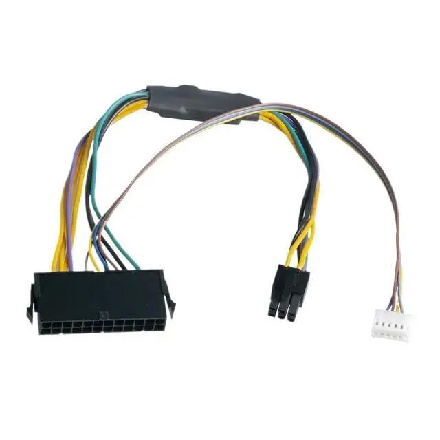 Alt view image 4 of 6 - 30CM Modular Power Supply Cable ATX 24Pin Female to 6Pin Male 6Pin Connector
