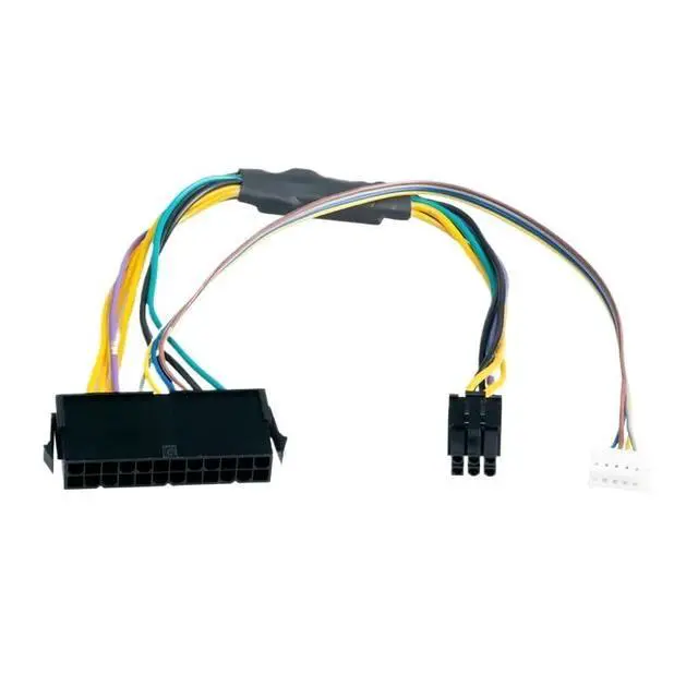 Alt view image 5 of 6 - 30CM Modular Power Supply Cable ATX 24Pin Female to 6Pin Male 6Pin Connector