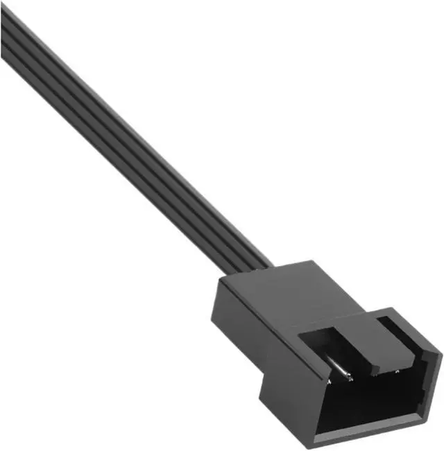 Alt view image 6 of 7 - 25cm Motherboard 4Pin Female to PWM Fan Male Power Extension Cable Adapter Splitter Extension Wire Cord Cooling Parts(6pcs)