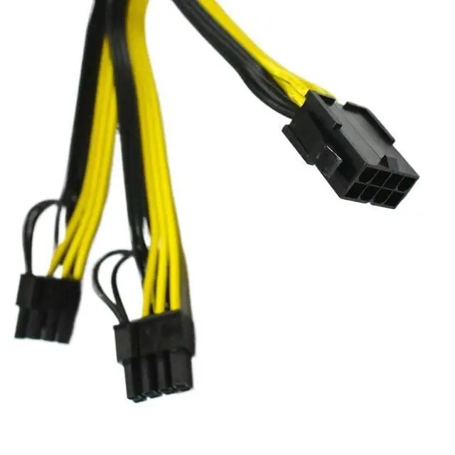 Alt view image 6 of 6 - CPU 8-pin to 8P-pin Power Converter Cable, Suitable for Graphics GPU Graphics Card PCIE PCI-E Distributor